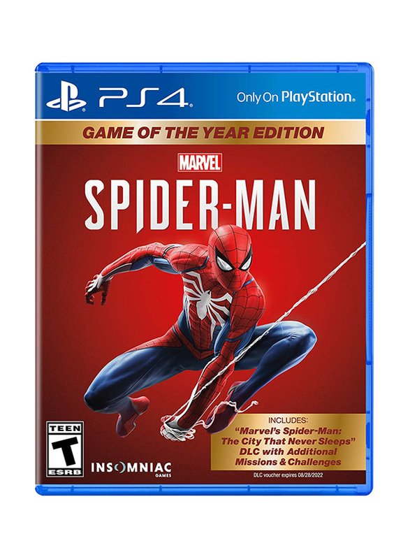 Marvel's Spider-Man: Game of the Year Edition Video Game for PlayStation 4 (PS4) by Insomniac Games
