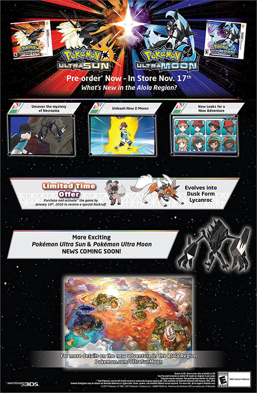 Pokemon: Ultra Moon Ntsc Us Region for Nintendo 3DS by Nintendo
