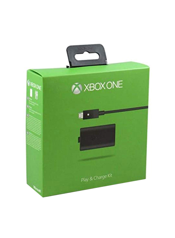 Microsoft Play and Charge Kit for XBOX One Controller, Black