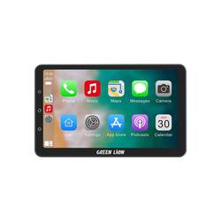 Green Lion Portable Wireless Touch Screen Carplay/Android Auto - Black