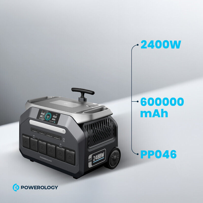 Powerology Solar Input Portable Generator