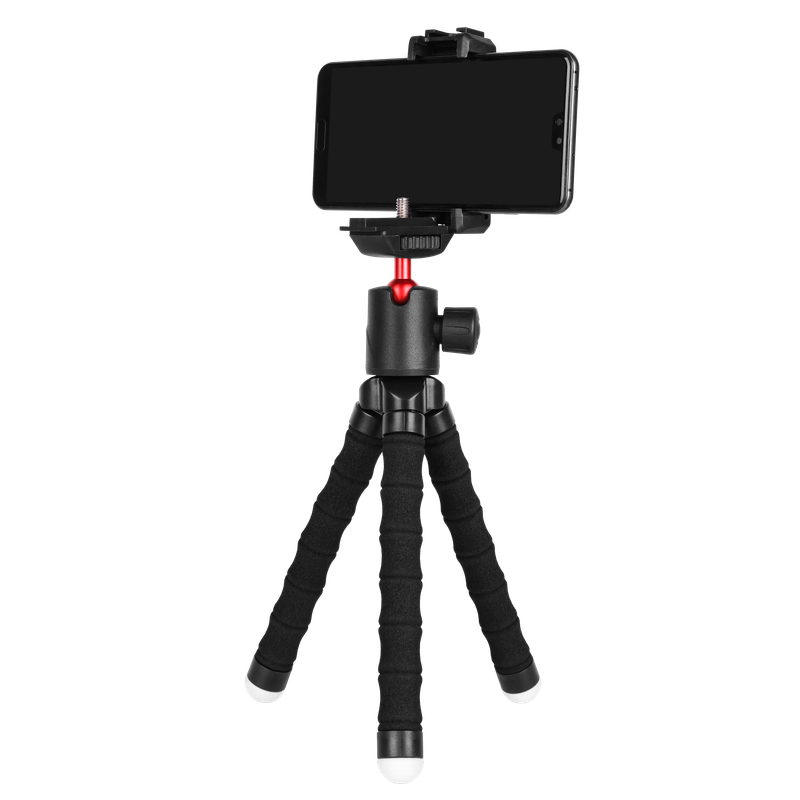 

Multiple Porodo Flexible Versatile Folded Length Tripod 33Cm - Black