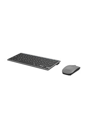 Porodo Bluetooth Keyboard and Mouse Combo, Grey
