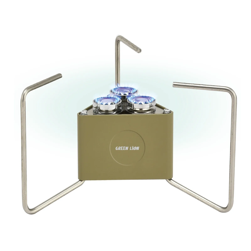 

Green Lion 3-Burner Foldable Camping Stove