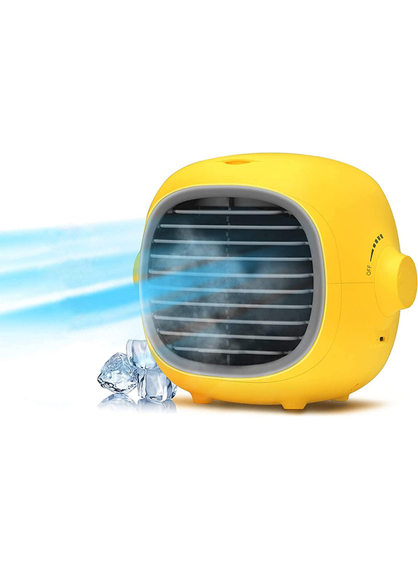 Air Cooler Fan, Yellow