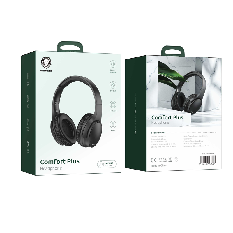

Green Lion Comfort Plus Headphone