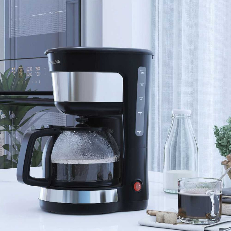 LePresso Drip Coffee Maker With Glass Carafe