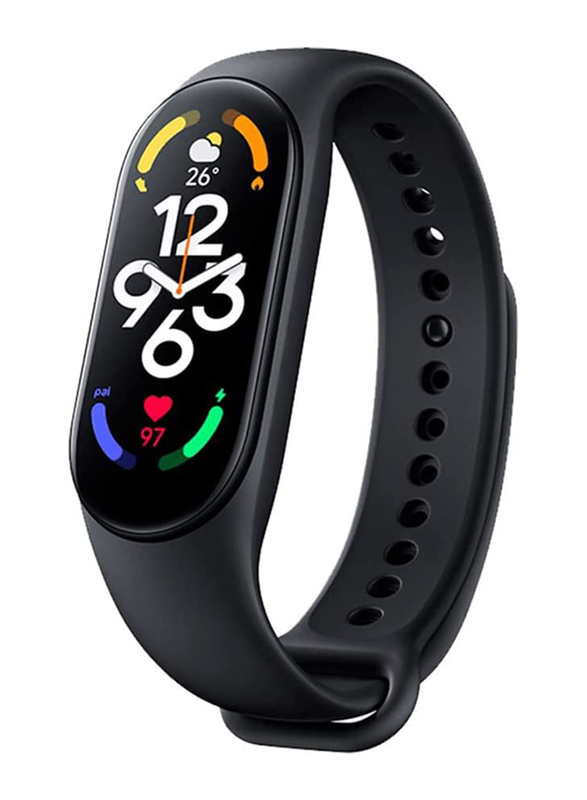 Xiaomi Amole Display Smart Band 7 Watch, Black
