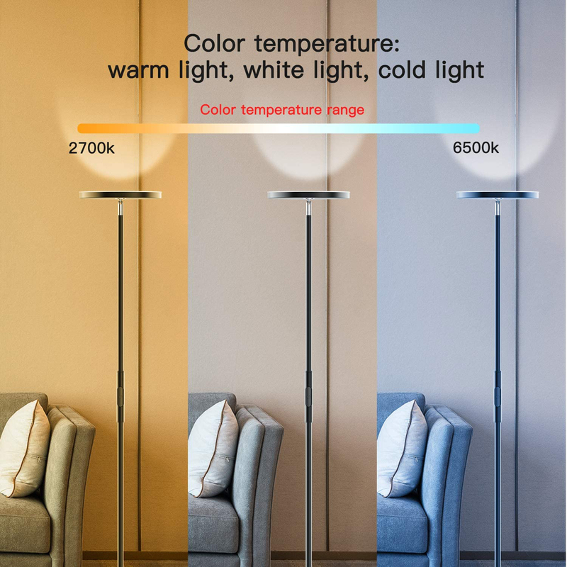 Mezone Smart LED Floor Lamp, Multicolour