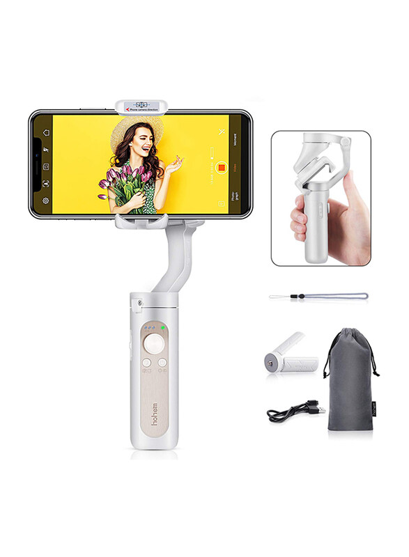 Hohem Isteady V2 Al Smartphone Gimbal Phone Holder, Black