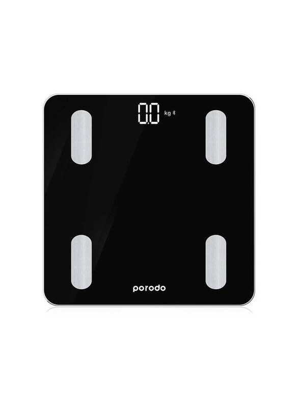 Porodo Full-Body Smart Scale, Black