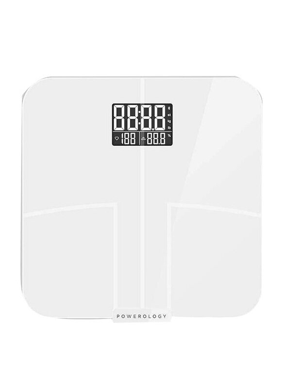 

Powerology Smart Scale, White