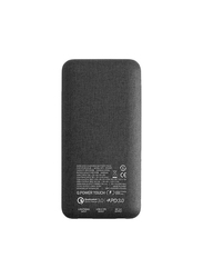 Momax 10000mAh Q.Power Touch Wireless Fast Charging External Battery Pack, 10W, Dark Grey
