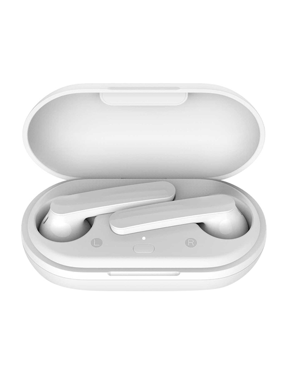 Powerology True Wireless In-Ear Earbuds with Mic, White