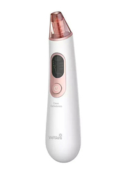 WellSkin Strong Suction Beautify Instrument with Digital Display Screen, White