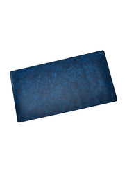 Powerology Vegan Leather Desk Pad, Blue