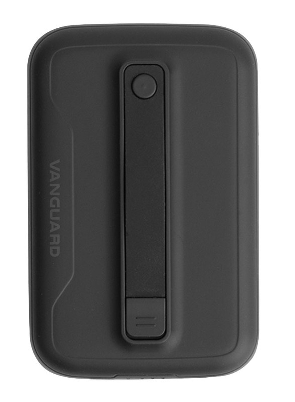 Viva Madrid 5000mAh Wireless Magsafe Power Bank with Vanguard Lifeplus Snap Charge Grip, Black