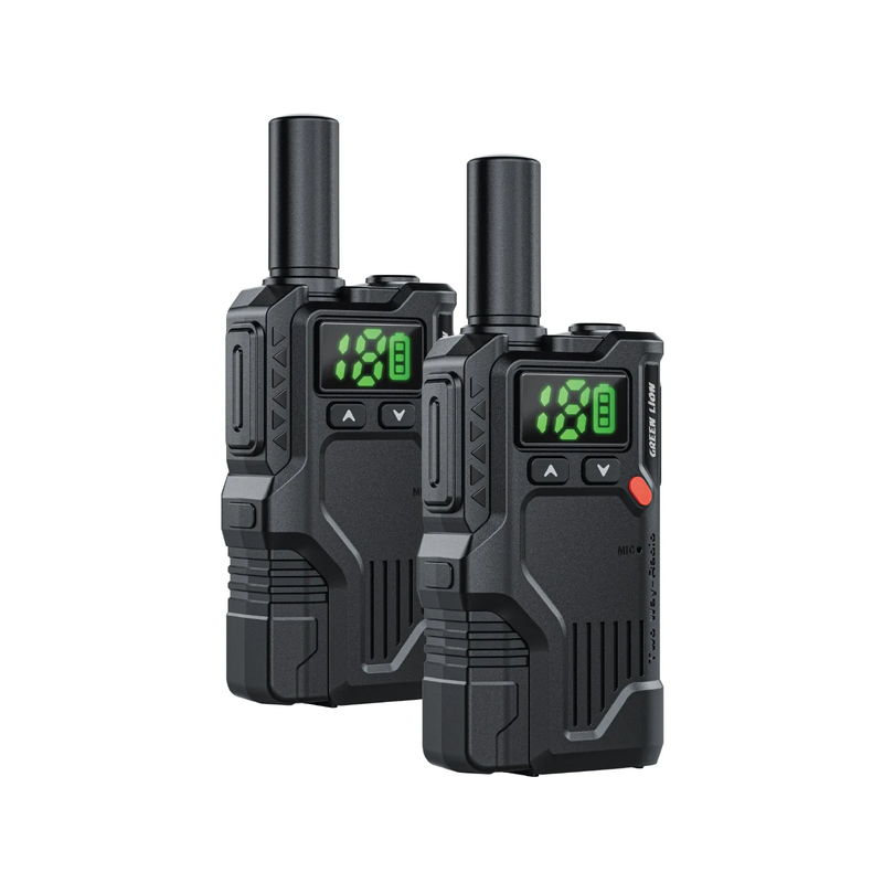 

Green Lion GPX600 Walkie Talkie - Black