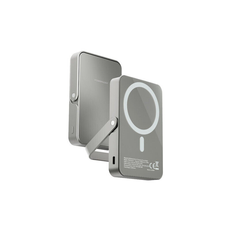 

POWEROLOGY 10000 MAH 15W MAGNETIC WIRLESS PD20W POWERBANK