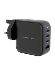 Powerology 100W Wall Charger, Black