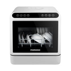 Porodo Lifestyle Counter-Top Dishwasher - White