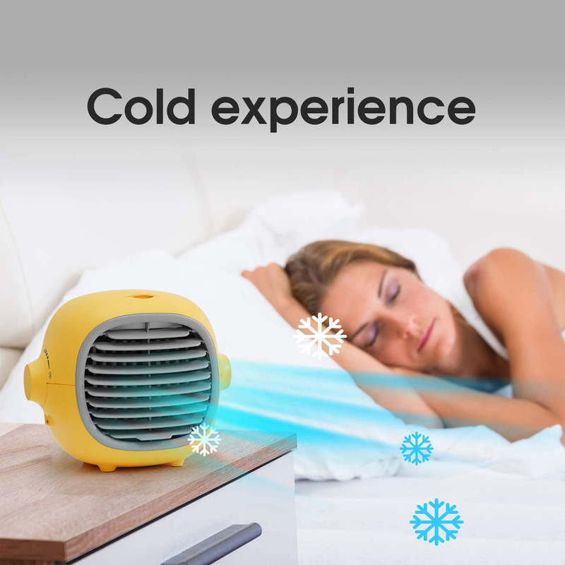 Air Cooler Fan, Yellow