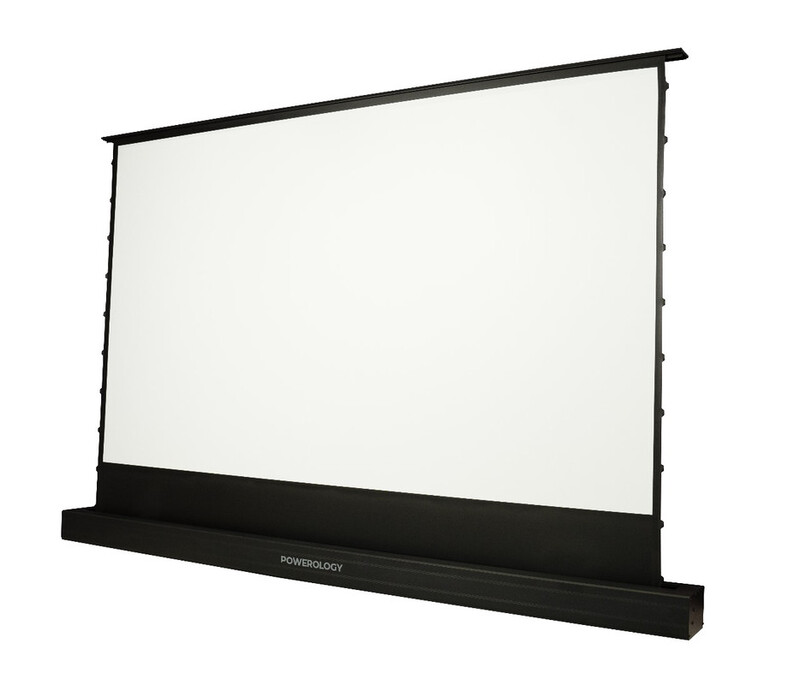 Powerology 100" Motorized Floor Projector Screen