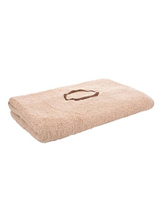 Style Premiere Embroidered O Bath Towel, Beige