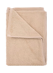 Style Premiere Embroidered I Bath Towel, Beige