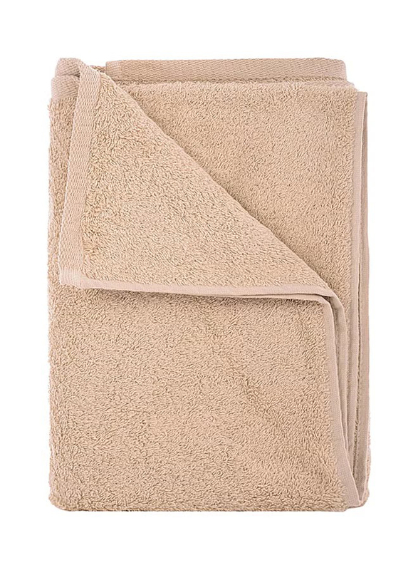 Style Premiere Embroidered C Bath Towel, Beige