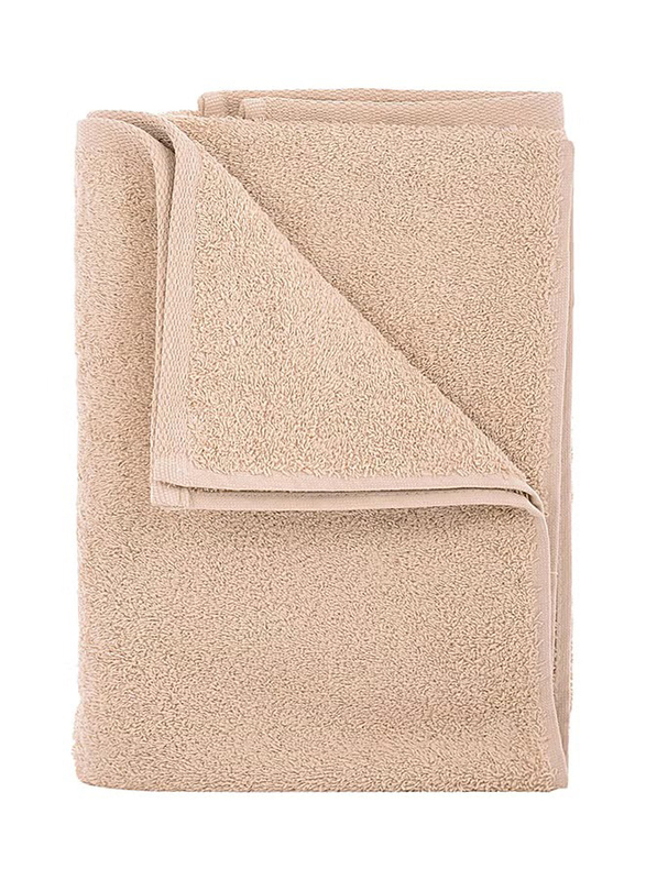 Style Premiere Embroidered Z Bath Towel, Beige