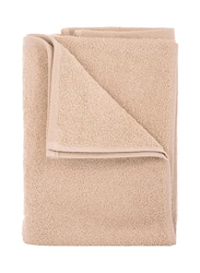 Style Premiere Embroidered T Bath Towel, Beige