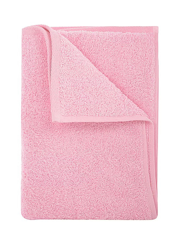 Style Premiere Embroidered V Bath Towel, Pink
