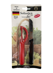 Solingen 2-Piece Solid Handle Colour Knife & Peeler-P Set, Assorted Colour