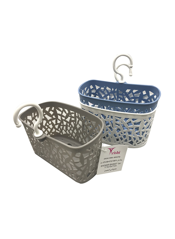 Trishi Shower Basket, Assorted