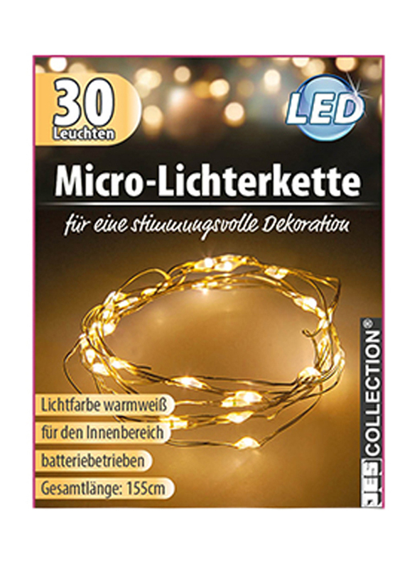 Trishi String Light Micro Led, 30 Piece, Multicolour