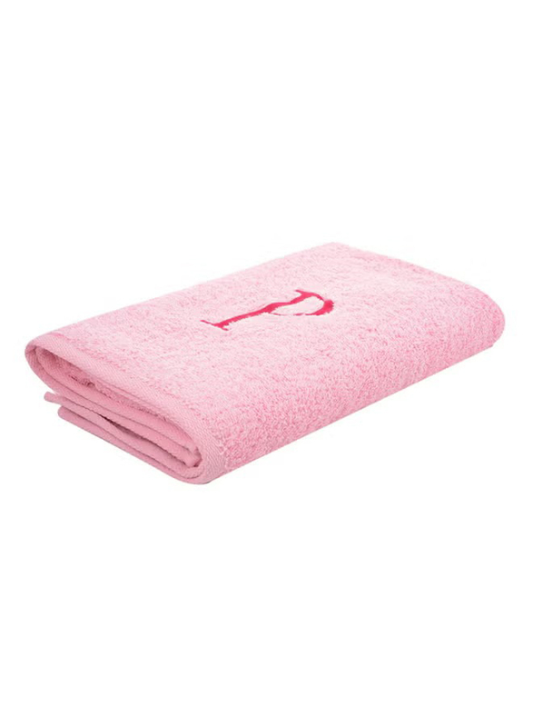 Style Premiere Embroidered P Bath Towel, Pink