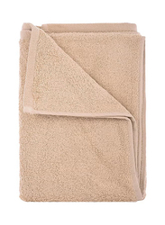 Style Premiere Embroidered D Bath Towel, Beige