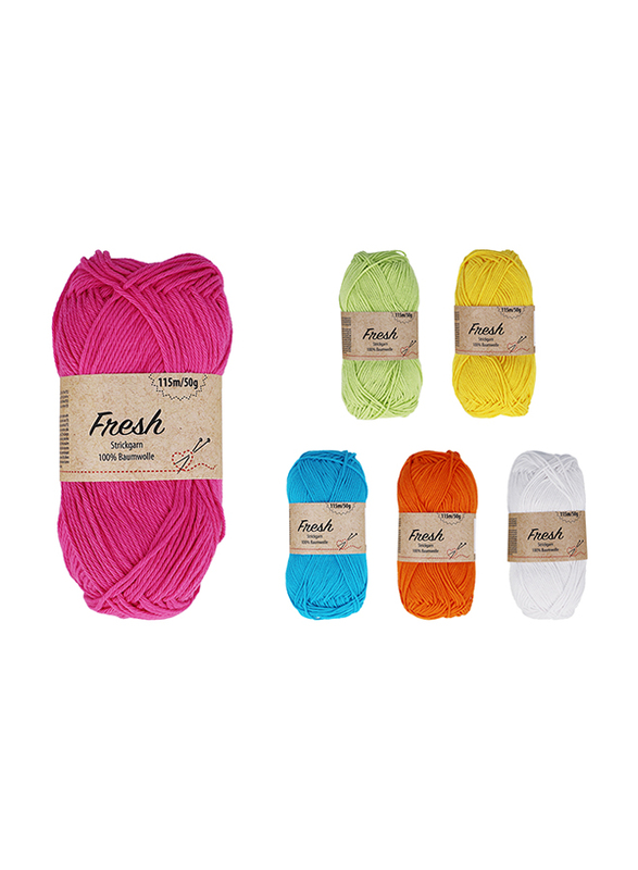 Trishi Fresh Knitting Yarn, Assorted