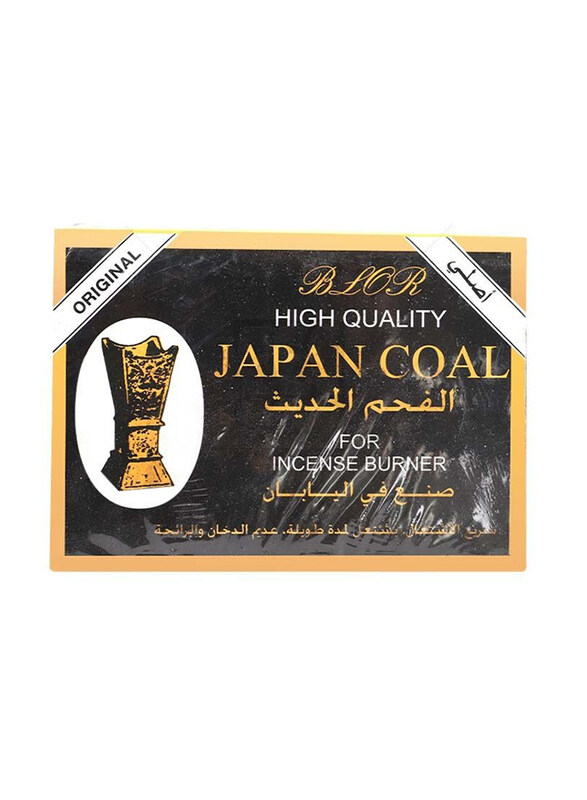 

Blor Japan Coal Gold for Incense Burner, 40 Piece, Black