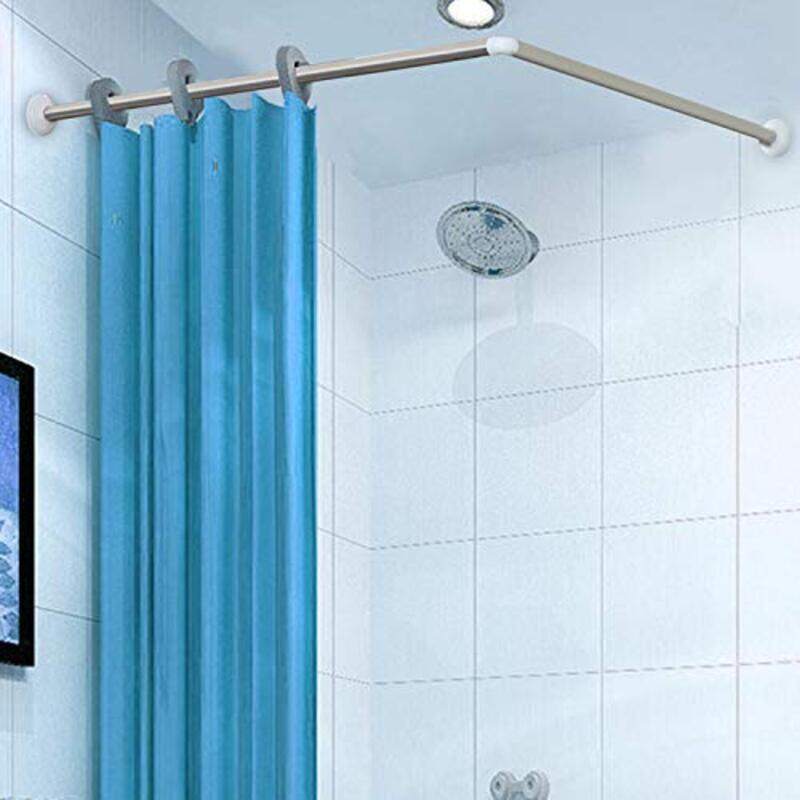 

Home Pro "L" Stainless Steel Tension Rod, 80cm, Silver