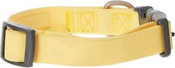 Les Filous Silicone Dog Collar with Tag, Yellow