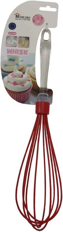 

Home Pro Silicone Whisk, Red