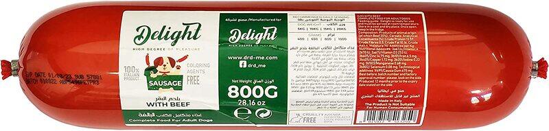 

Delight Sausage with Beef for Dogs, 800g