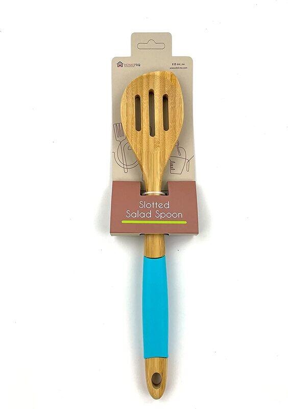 

Home Pro Bamboo Slotted Cooking Spoon, Assorted Colour
