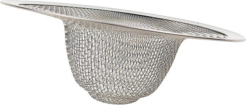 

Home Pro Stainless Steel Mesh Kitchen Sink Strainer, 11.3cm, Silver