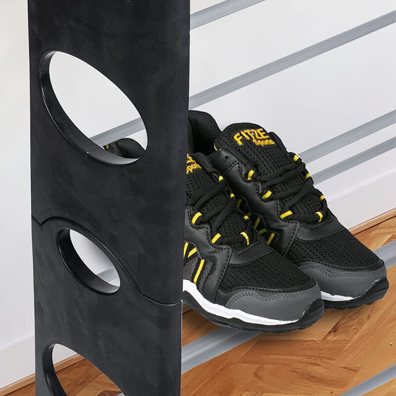 Home Pro 4 Layers Shoe Rack, Black