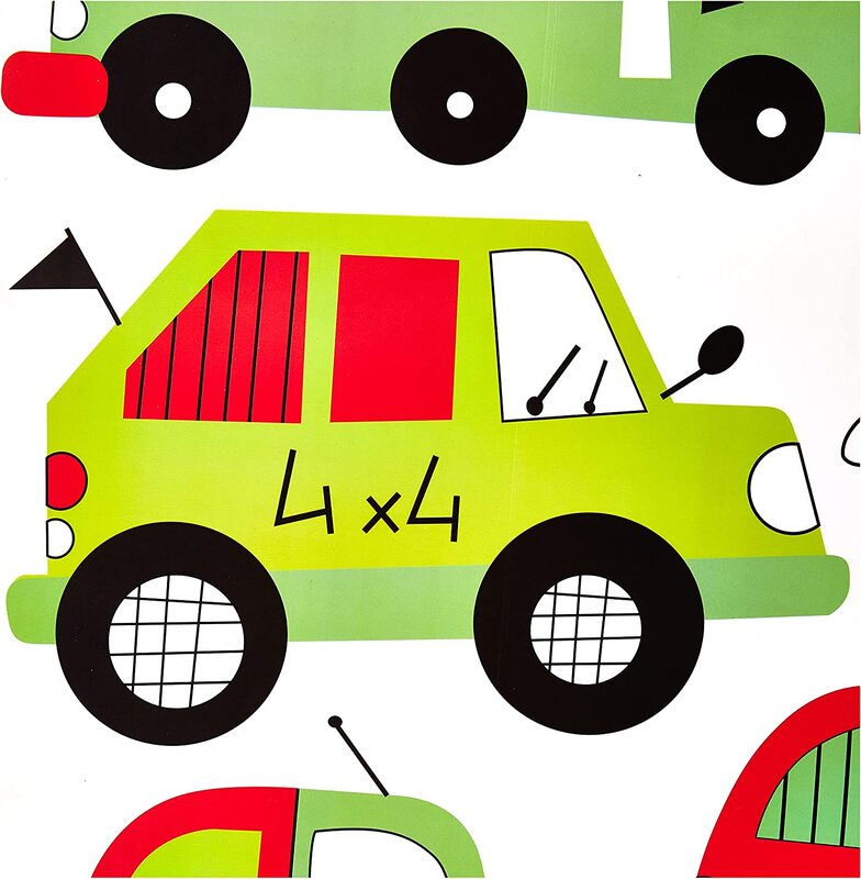 Home Pro Cars Wall Sticker, Multicolour