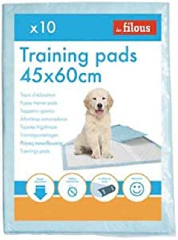 

Les Filous Pet Pads, 10 Piece, Blue
