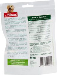 Les Filous Duck & Fish Slice for Dogs, 100g